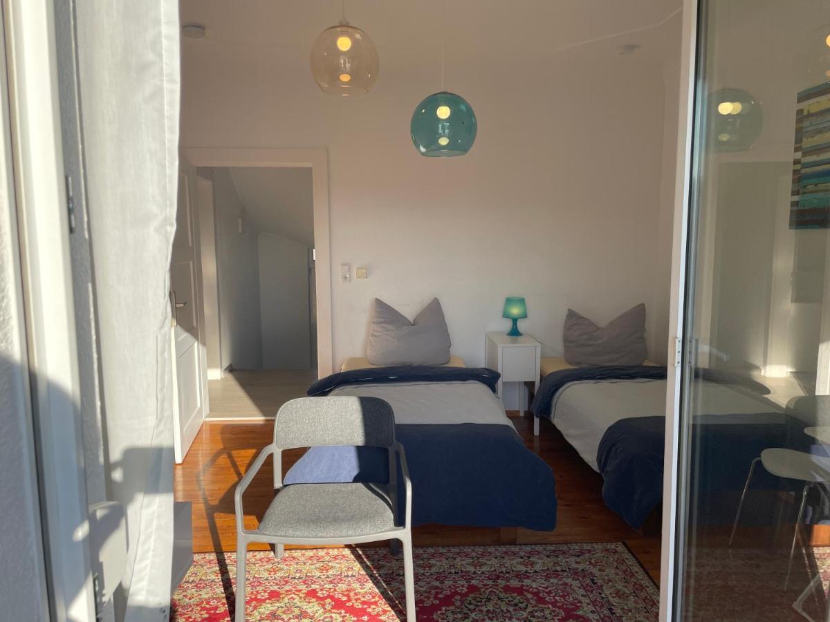 Altstadt Naehe 7 Min Fussweg Ueber Alte Maibruecke Zu Pension Mit Balkon & Garten, Ideal For Long Stay, Relocation Ochsenfurt Exterior photo